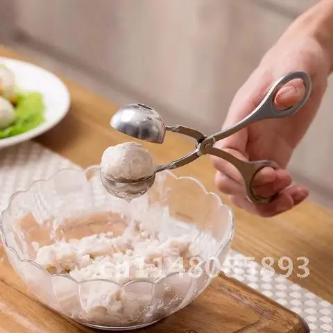 1pcs Kitchen Gadgets Meat Baller Cooking Tool Non Stick Meatball Spoon Ball Maker for Kids Cuisine Accessories Kitchen