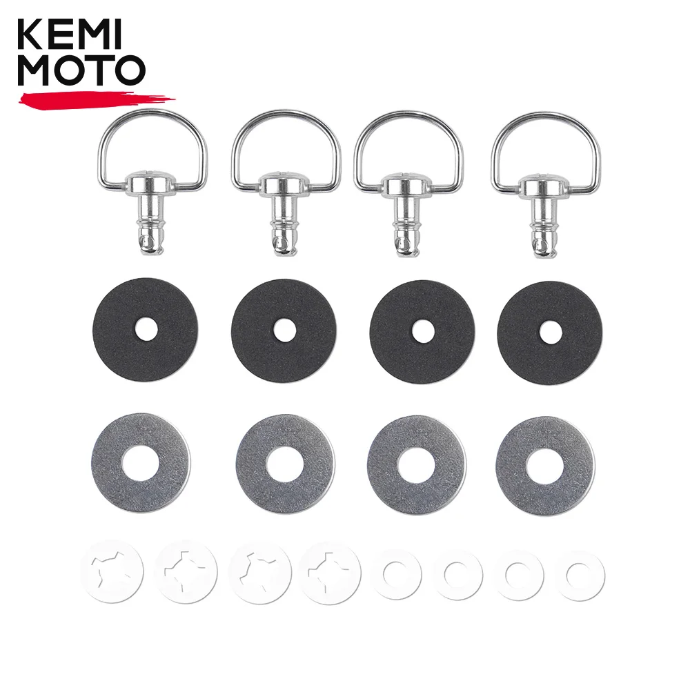 KEMIMOTO X3 UTV Compatible with Can-am Maverick X3, X3 Max 2/4 Doors #715003815 for BRP 4 pcs Roof Pins Quick Release Bolts