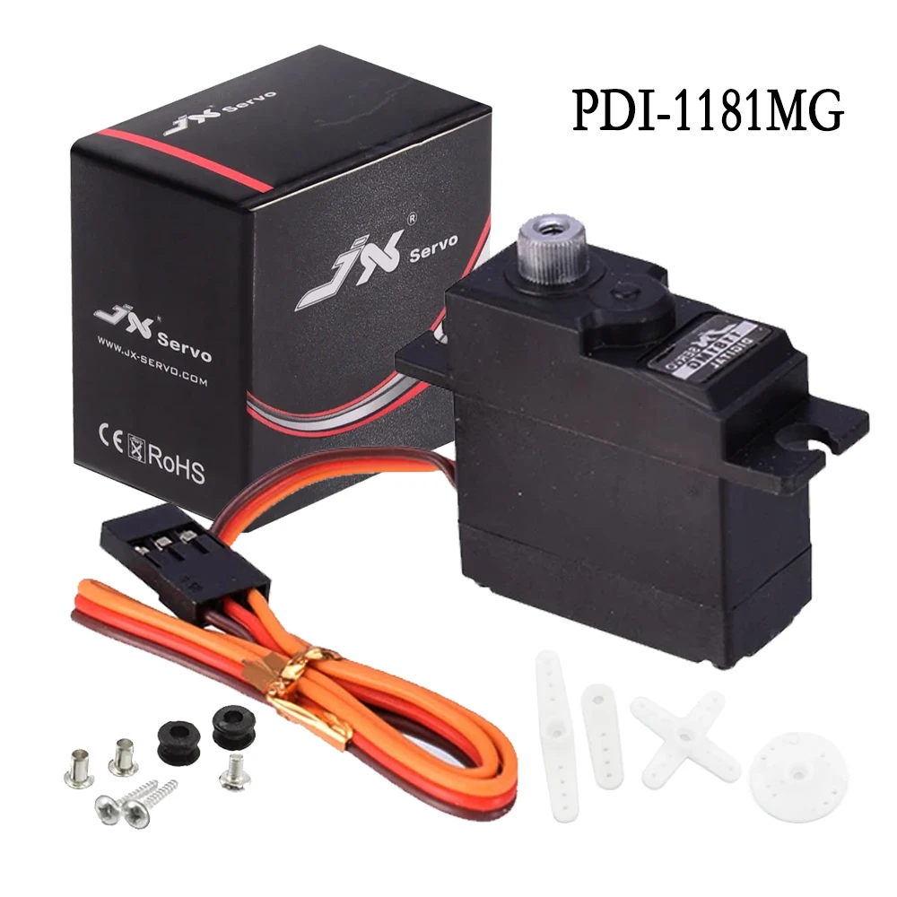 Metal Gear JX Servo PDI-1181MG 18g 3,5KG Digital-Servo für WLtoys 144001 WPL RC Auto B1/16 B24 C14 C24 Hubschrauber Flugzeug