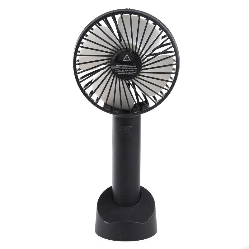 D0AB mini ventilador portátil portátil portátil escritorio enfriamiento baterías recargables con