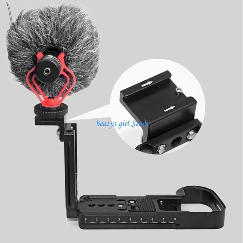 C7AB Lightweight Cold Shoe Mount For Various Camera Attachments for Microphone