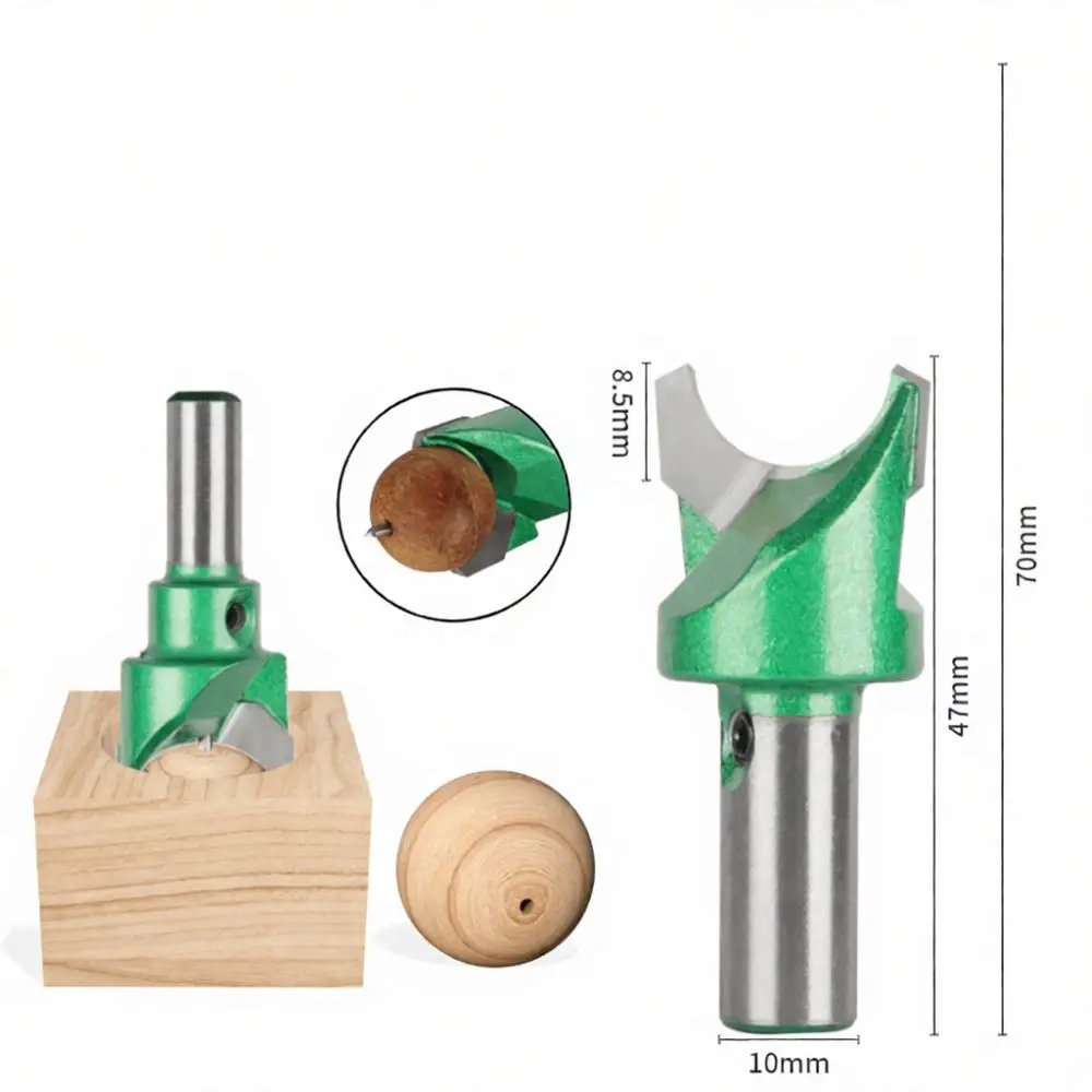 Tungsten Steel Buddha Bead Cutter Woodworking Milling Bit Drill Tool For DIY Jewelry Making Bracelet Forming Hole Maker