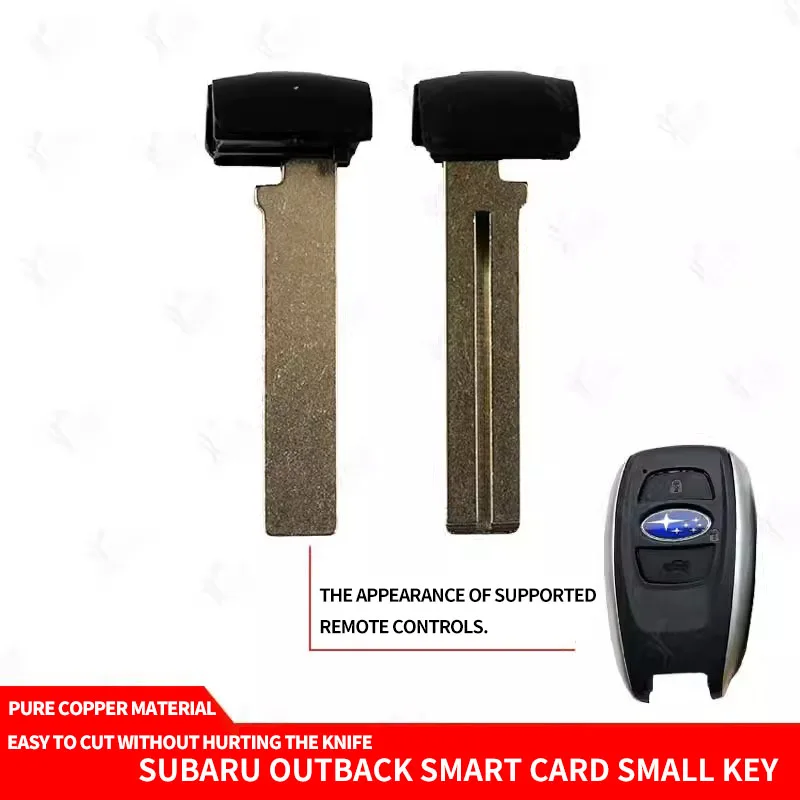 

for Subaru outback smart card small key Forester XV impreza Lishi remote control emergency mechanical key