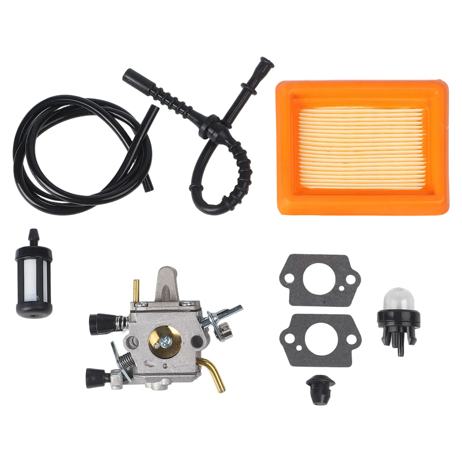 

1set Carburetor Kit For FS120 For FS200 For FS250 For FS300 For FS350 Lawn Mower Garden Power Tool Accessories