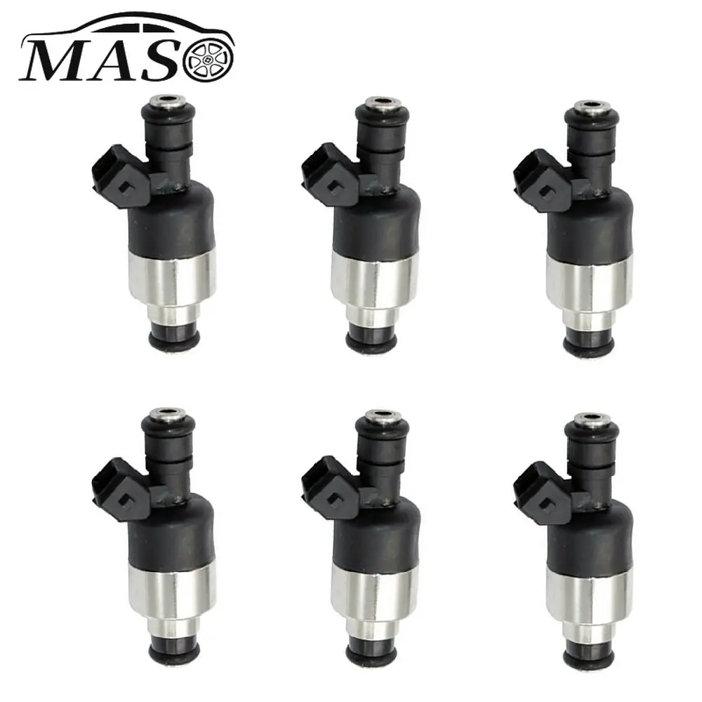 6Pcs Fuel Injectors Nozzle 17089625,17105094 for Isuzu Trooper Rodeo for Honda Passport 3.2L V6 1992-1995