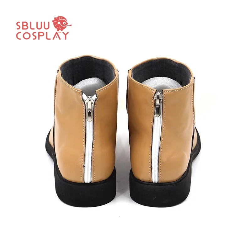 Sbluucosplay jogo slayer cosplay sapatos homens mulheres festa de halloween eventos temáticos botas feitas sob encomenda