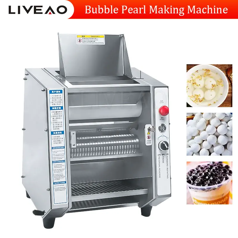 Ce Popping Boba Maker Machine Tapioca Pearls Making Machine Bubble Tea Tapioca Pearls Making Machine Cassava Ball Maker Machine