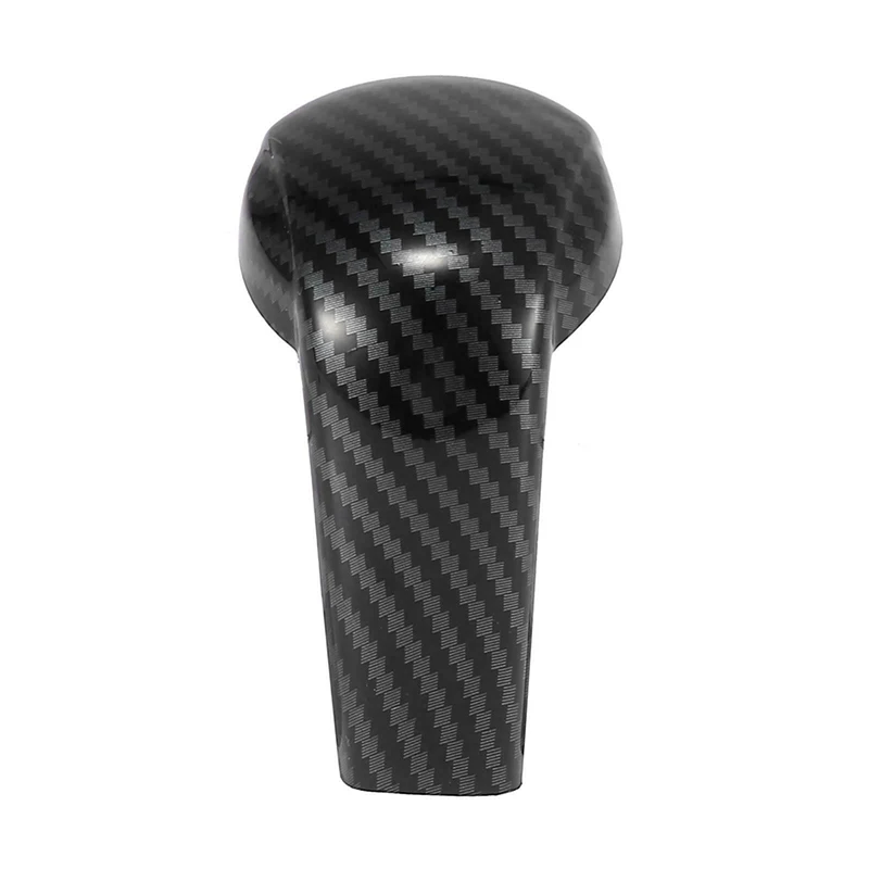 Car Gear Shift Knob Cover Carbon Fiber Look for Mazda 2 6 3 CX-3 CX-5 2014 2015 2016 2017 2018 2019 Auto Interior Accessories