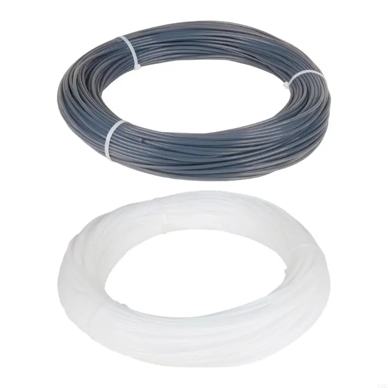 

J1HC 100m PTFE Tube Teflonto Pipe Lightweight for 3D Printers 4mm x 2.5mm for Home Studio Use