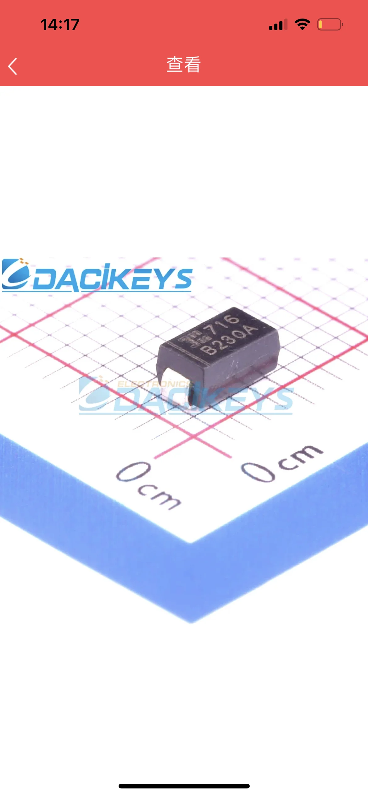 Diodo SMD 쇼트키, B2100A-13-F, B220A, B240AB1100-13-F, B340A, B330A ,B350A, B360A, 2A, 100V, DO-214AC, 10 A, 100 개