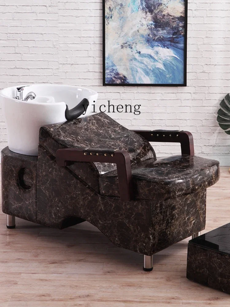 a1 Pedal Hair Salon Shampoo Ceramic Factory Direct Sales Special Shampoo Barber Shop