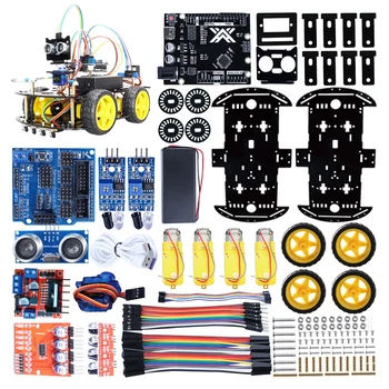 Tscinbuny Robot 4wd automation kits electronic kits robotic automation programming Robot components kit for arduino kit