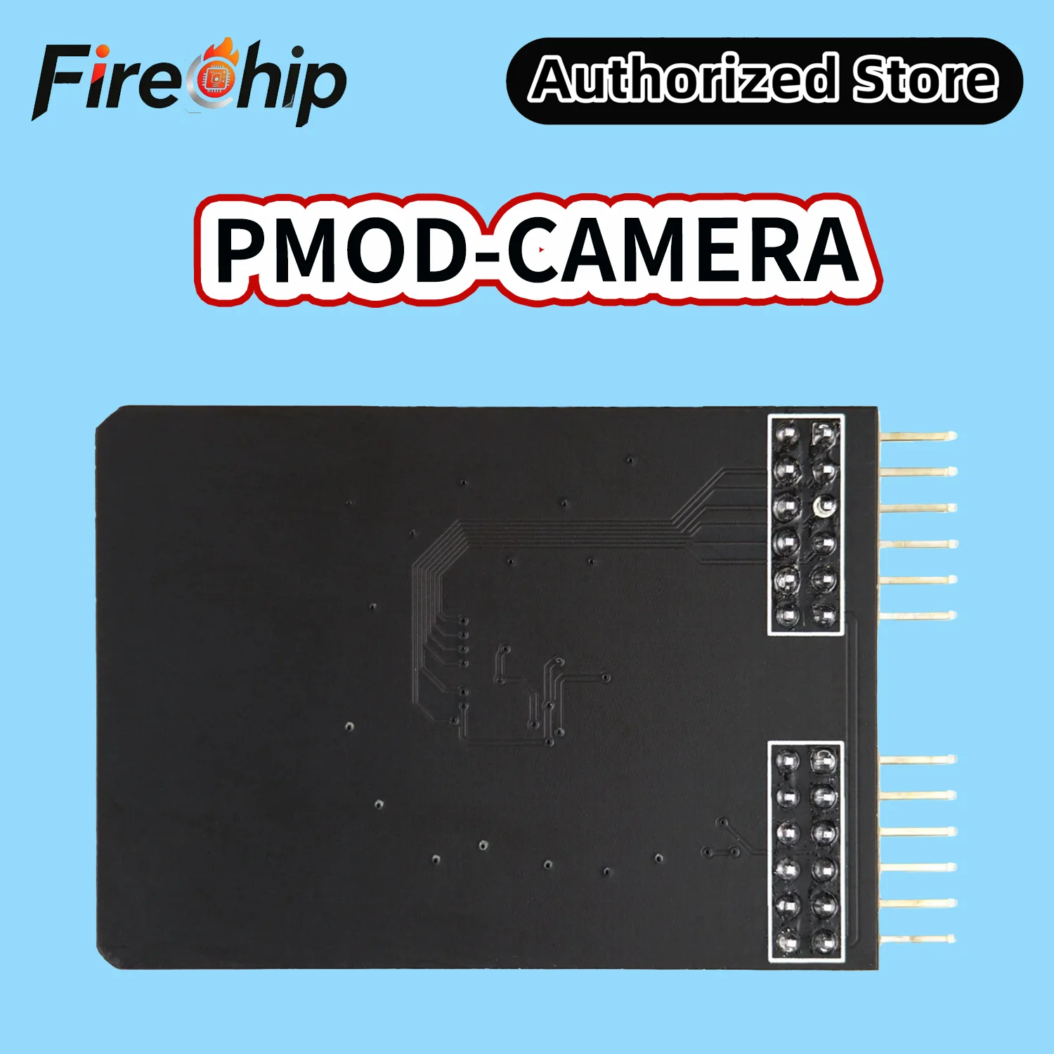 FireChip PMOD-Camera Expansion Board Supports OV2640/OV5640 CAMERA, PMOD Interface PMOD