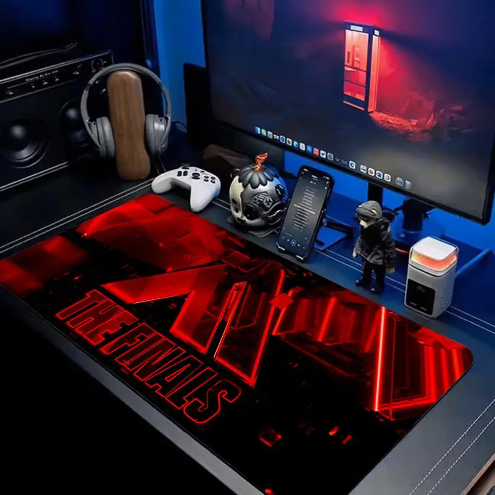 THE FINALS Mouse Pad Extra Large XXL Extended Gaming Desk Mat Customizable natural non-slip rubber