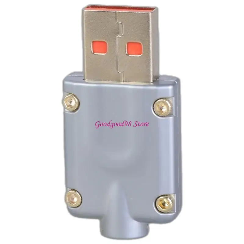 USB Male Metal Shell Cable Maintenance Gold Plated Plug USB Cable Making Power 