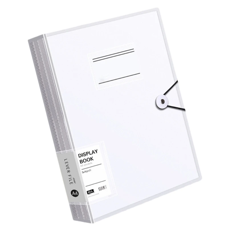 Document Folder with Protective Sleeve Display Book Presentation Display Folder