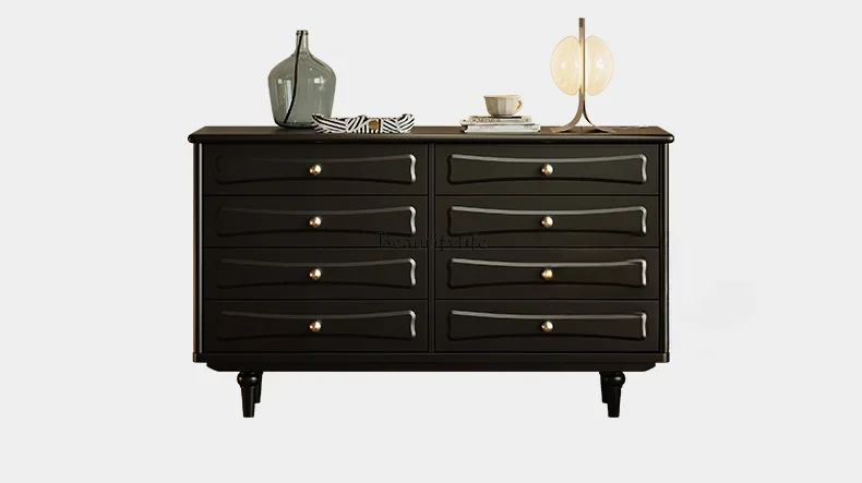 

L*parts and accessories*French retro wall chest household living room chest of drawers bedroom storage