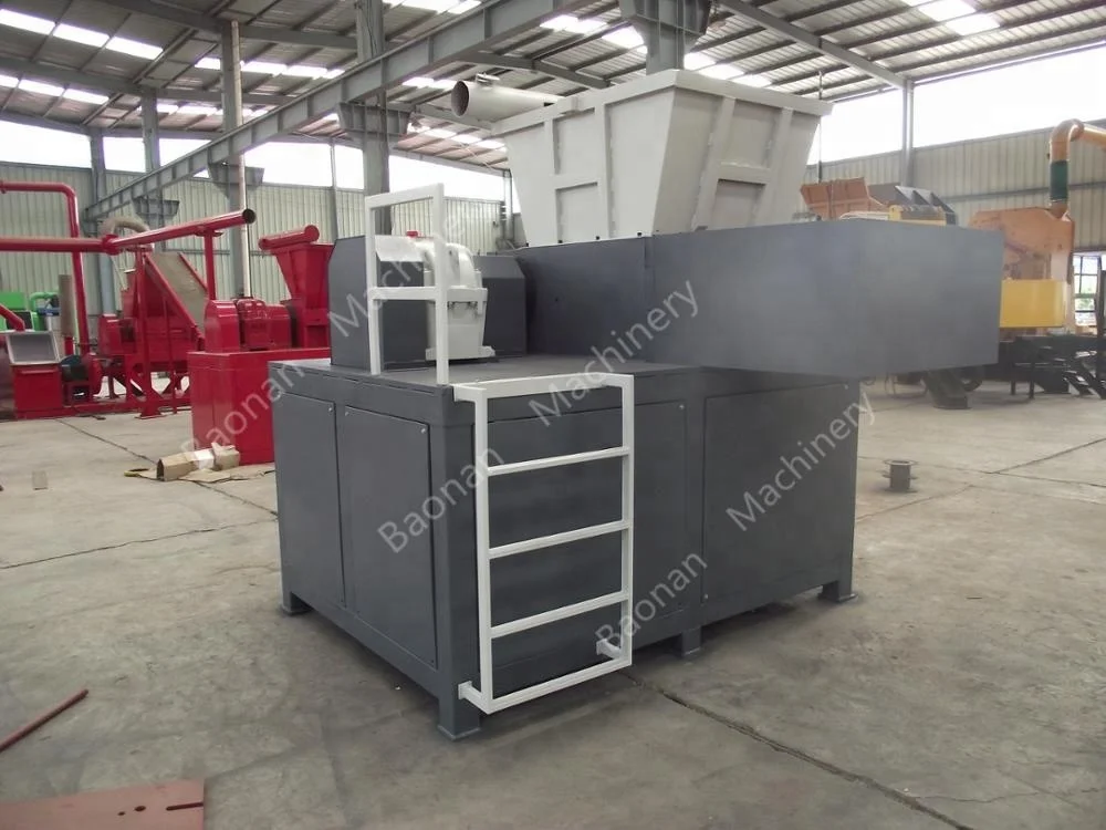 Trituradora multifuncional de un solo eje