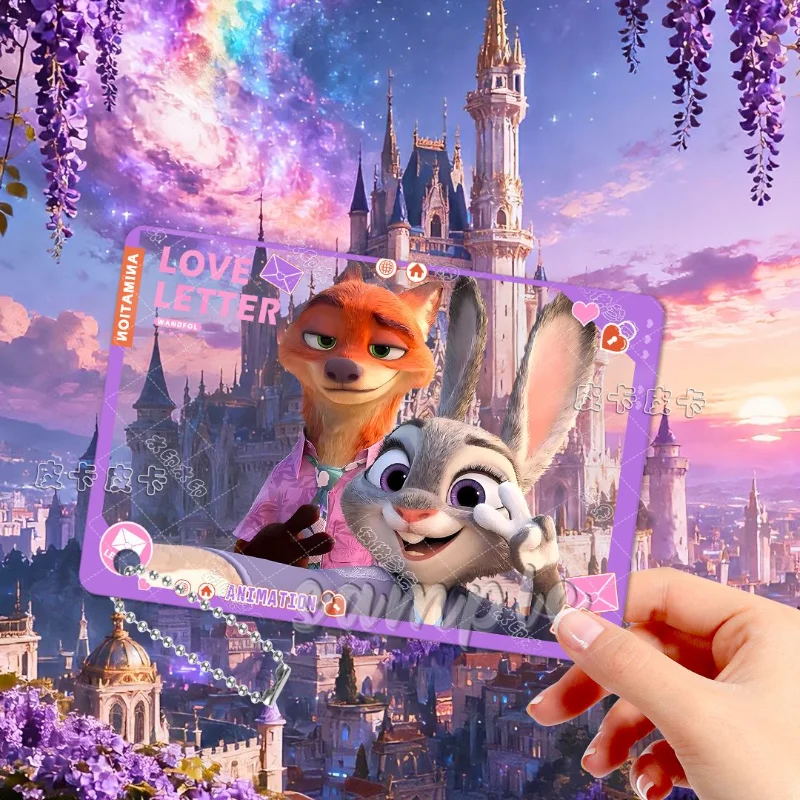 Disney Zootopia 2 Nick Judy Acrylständer Actionfigur Spielzeug Desktop-Ständer Modell Raumdekoration Firend Fans Spielzeug Männer Frauen Geschenke