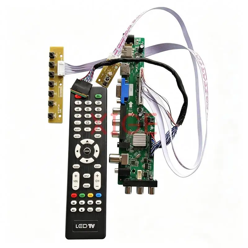 

Drive Board Fit B116XTN04 B116XAN03 CLAA116WA01 B116XTN02 HDMI/VGA/AV/USB/DVB 1366*768 1366x768 40Pin LVDS Laptop Screen Kit DIY