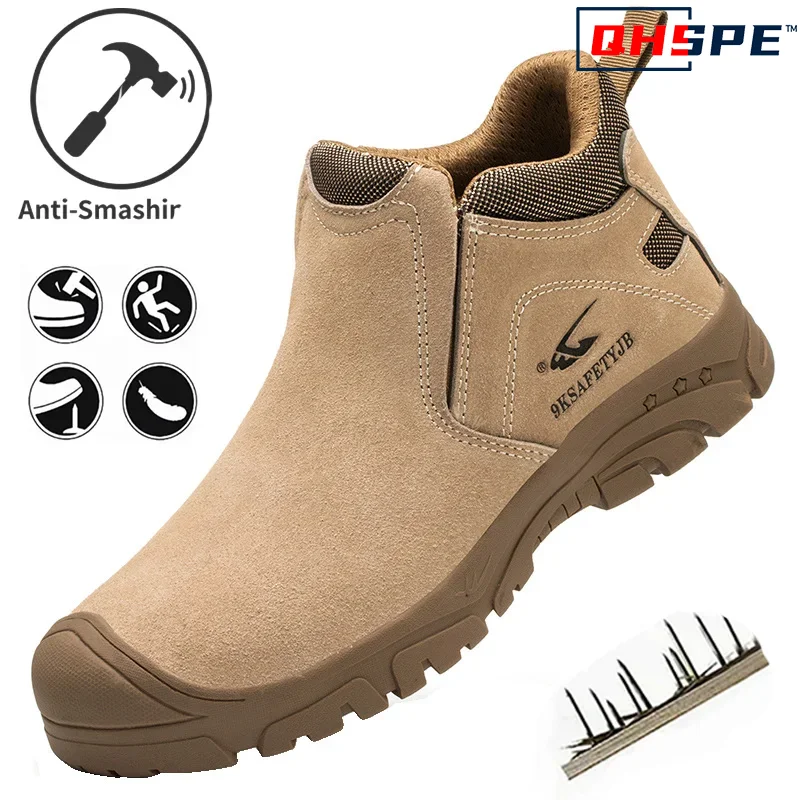 الشتاء الرجال الأحذية أحذية عمل أحذية أمان دافئة مكافحة تحطيم الصلب تو المضادة للثقب النساء الأحذية ارتداء مقاومة للانزلاق 2025 الشتاء #1