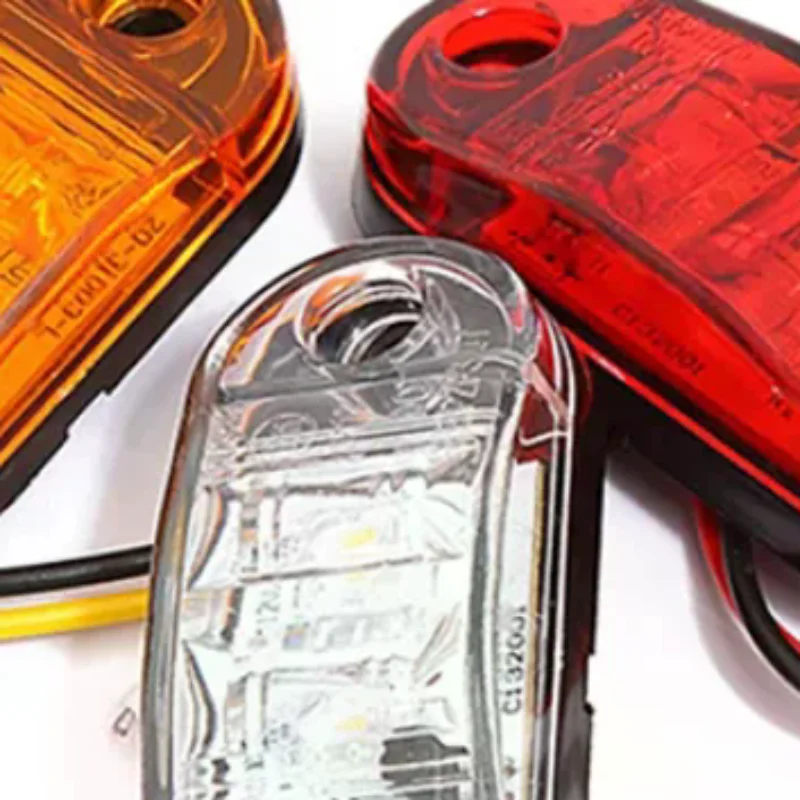 

1 шт. 10 В 30 В светодиодные боковые габаритные фонари Предупреждающий задний фонарь Автомобильные внешние фонари Прицеп Грузовик Грузовик Желтый Оранжевый Белый Красный