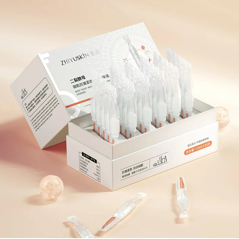 

30Pcs Effective Anti-aging Serum Peptide Firming Serum Moisturizing Niacinamide Hyaluronic Acid Anti-Wrinkle Skin Care Essence