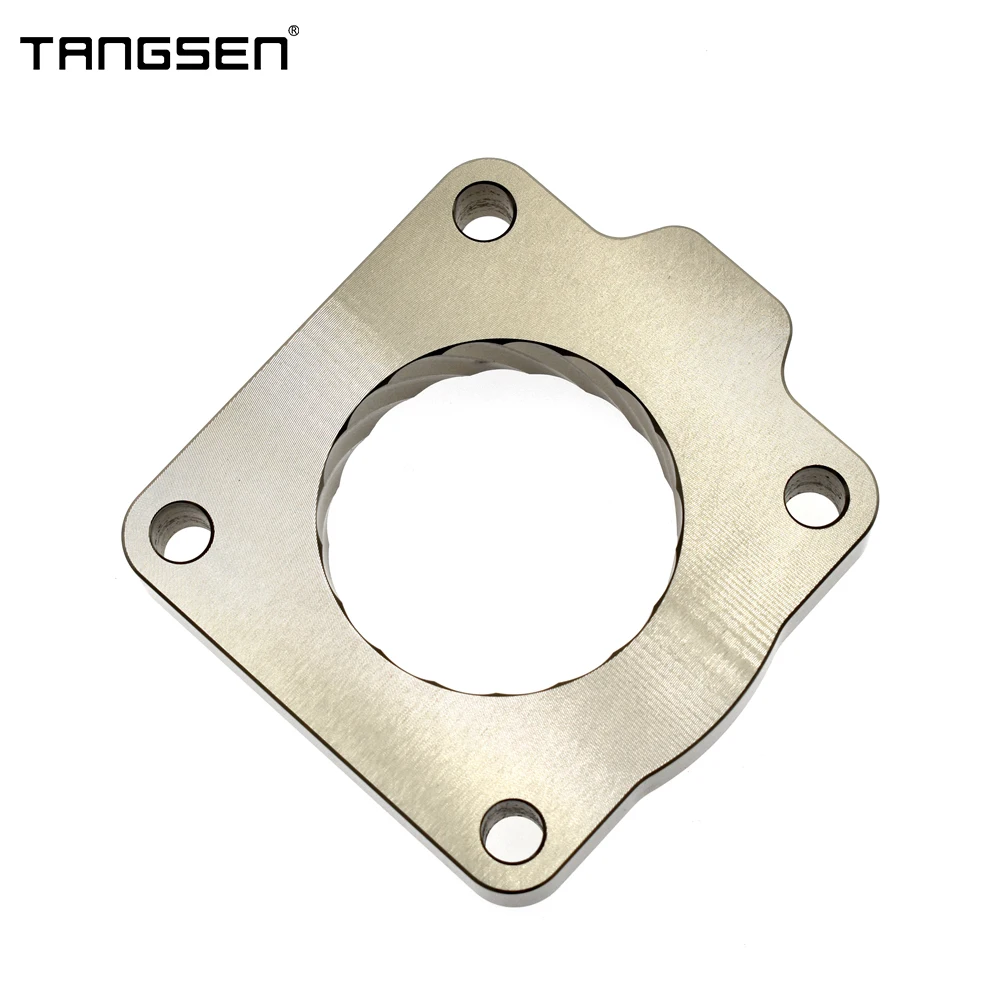 For Mitsubishi Lancer 1.6L 1600CC 4G18 Engine 2003-2015 Throttle Body Spacer Al Alloy Throttle Vortex Intake Gasket Accessories