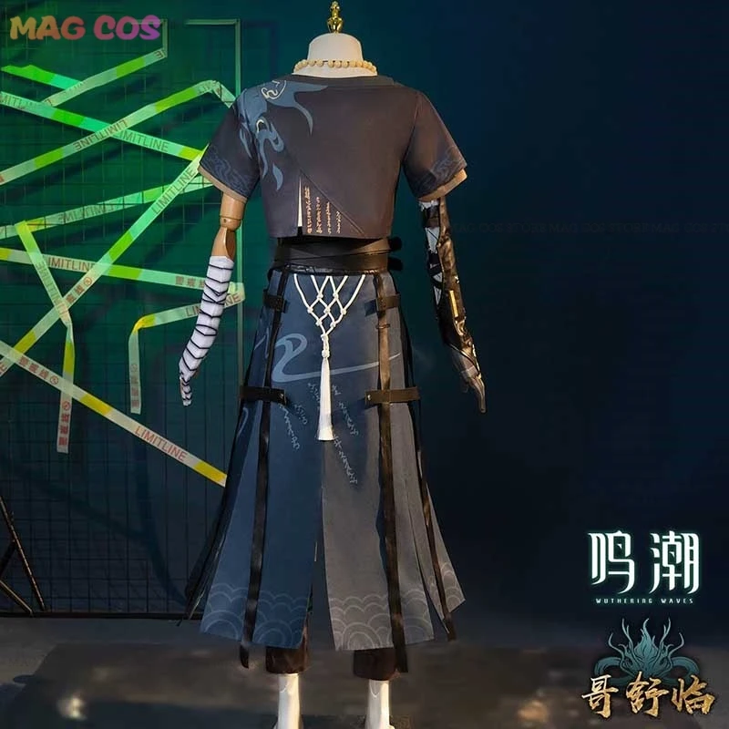 Wuthering Waves Geshu Lin Cosplay Uniforms Costume Men Women Clothes New Outfit Halloween Party Outfit Adult High Quality