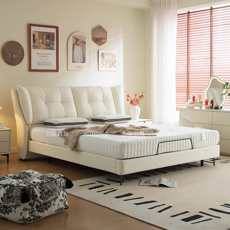 

Modern Sofa Massage Bed Bedroom Frame Human Dog Wooden Platform Headboards Bed Sleeping Safe Letto Matrimoniale Home Furniture