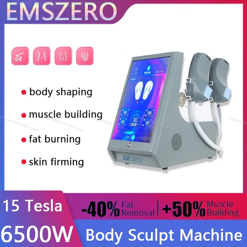 

RF Sculpting EMS Body Slimming Sculpt Machine Emszero neo 6500W Muscle Stimulation Massager Electromagnetic Slimming Neo Device