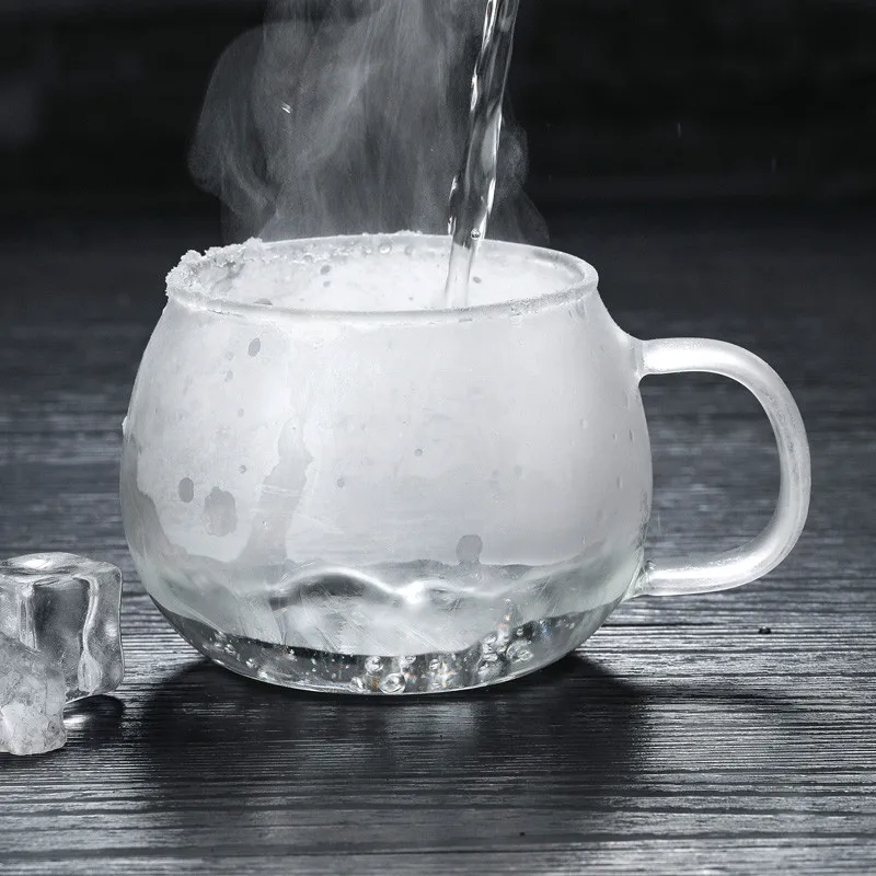 Picture 3: Office Heat-Resistant Glass Tea Coffee Mug with Lid and Infuser Transparent High Borosilicate Filter Teacup Water Bottle