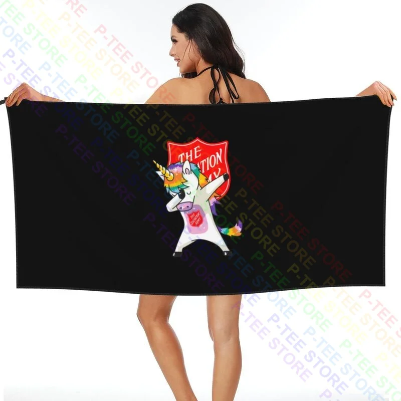 The Salvation Army Unicorn Dabbing Quick dry Towel Custom Comfortable Good Quality