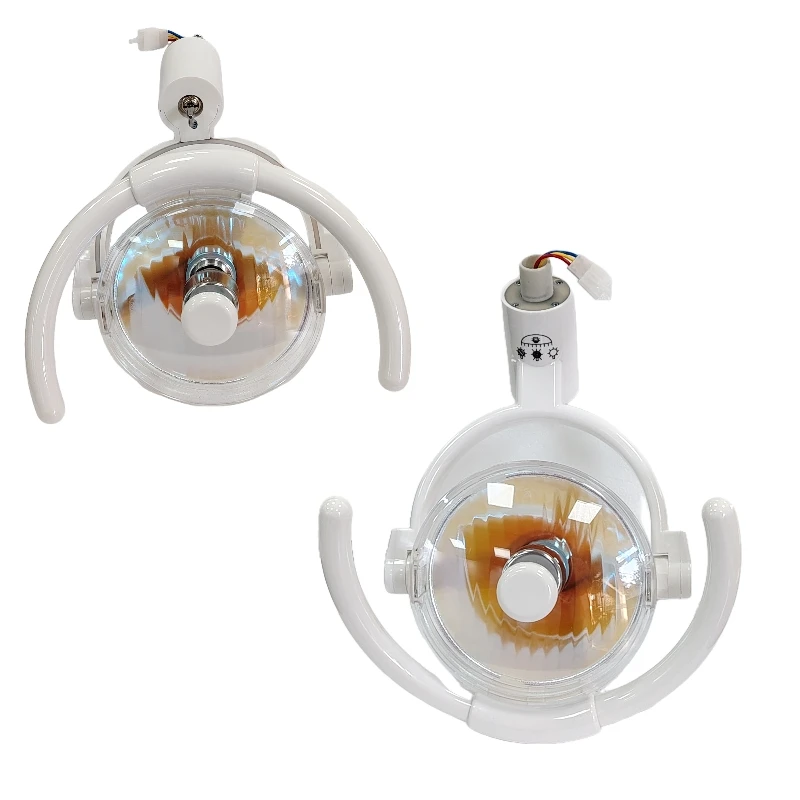Bom preço unidade de cadeira dentária led sensor de indução de luminância de luz oral para unidade de cadeira dentária lâmpada sem sombra