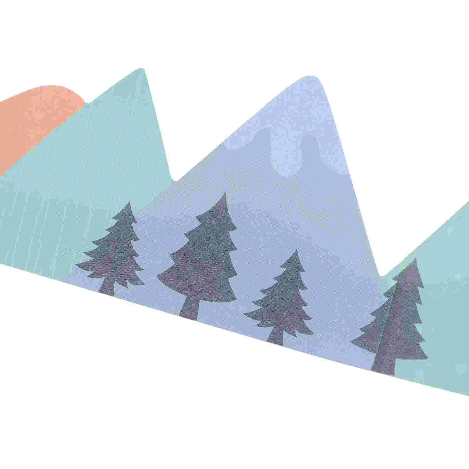 Bulletin Board Chalkboard Border Sticker Classroom Paper Blackboard DIY Trim Delicate Detachable Replaceable Accessory