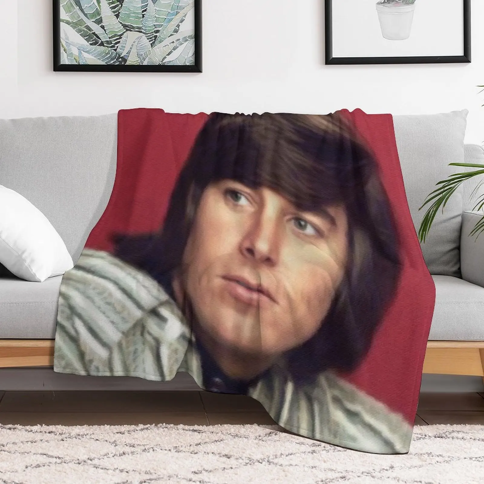 Couverture Bobby Sherman Music Star, plaid chaud et doux pour l'hiver