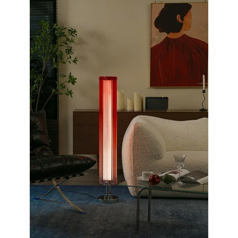 

Four-leaf Clover Floor Lamp, Italian Modern Minimalist Acrylic Atmosphere Living Room Bedroom Floor Lamp