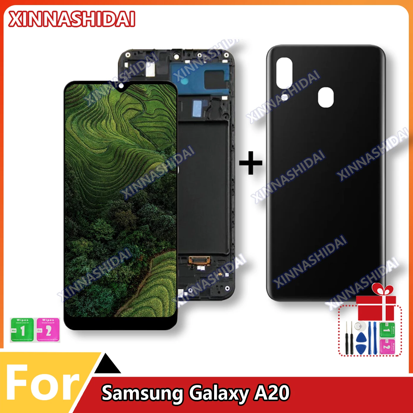 LCD Display for Samsung A20 LCD LCD Display Touch Screen Digitizer Assembly Replacement For Galaxy SM-A205F A205FN A205G