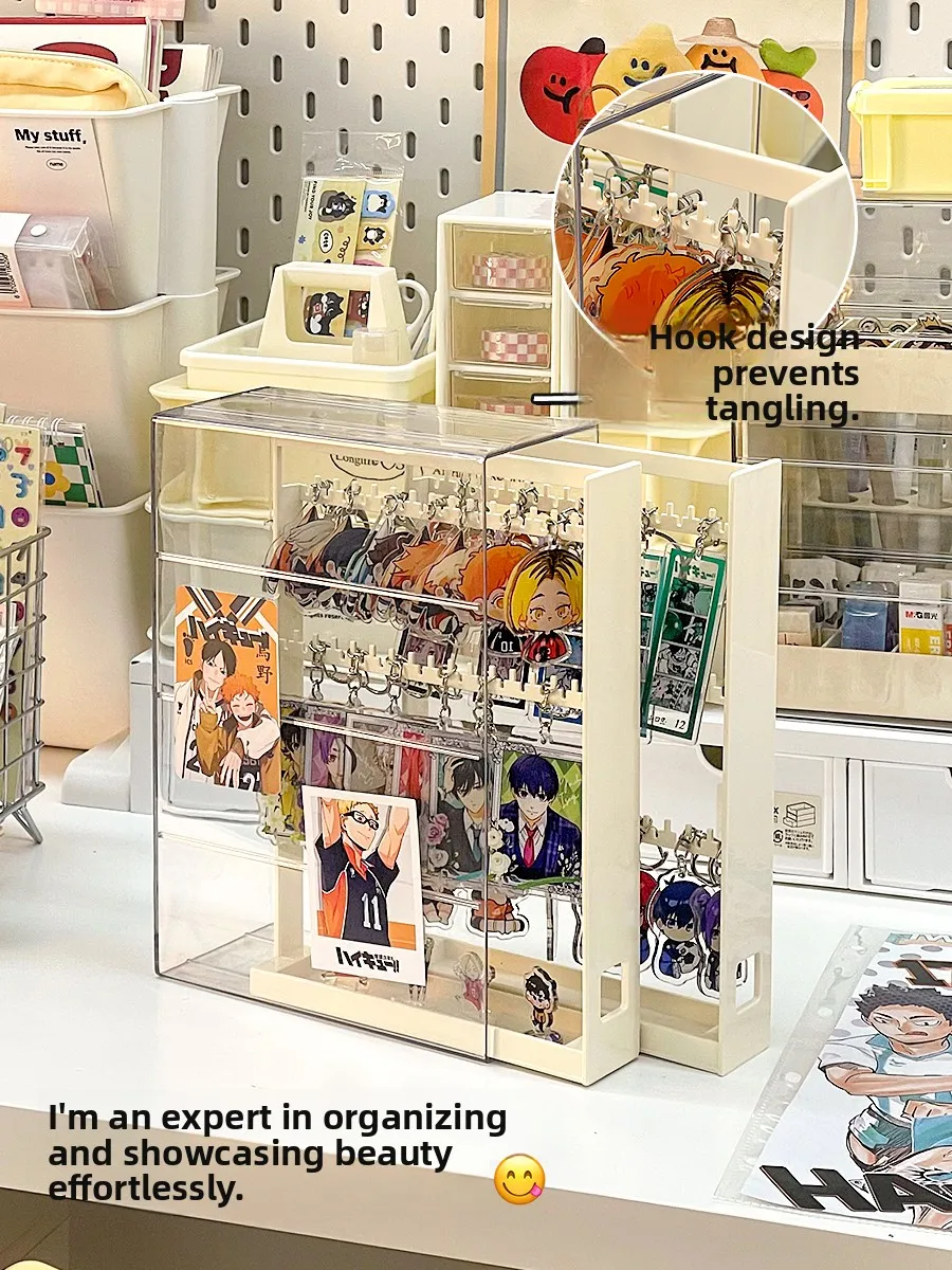 

Подставка-органайзер для ключей и кукол, держатель для подвесок, простой китайский кукольный дисплей, подвеска-игрушка с китайским иероглифом