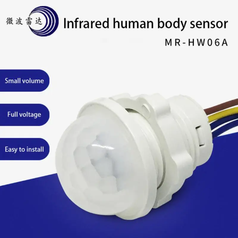 Mini PIR Infrared Sensor Module Detector Smart Switch Controller Human Sensor Hand Scan Head 85-265V Home Indoor LED Lighting