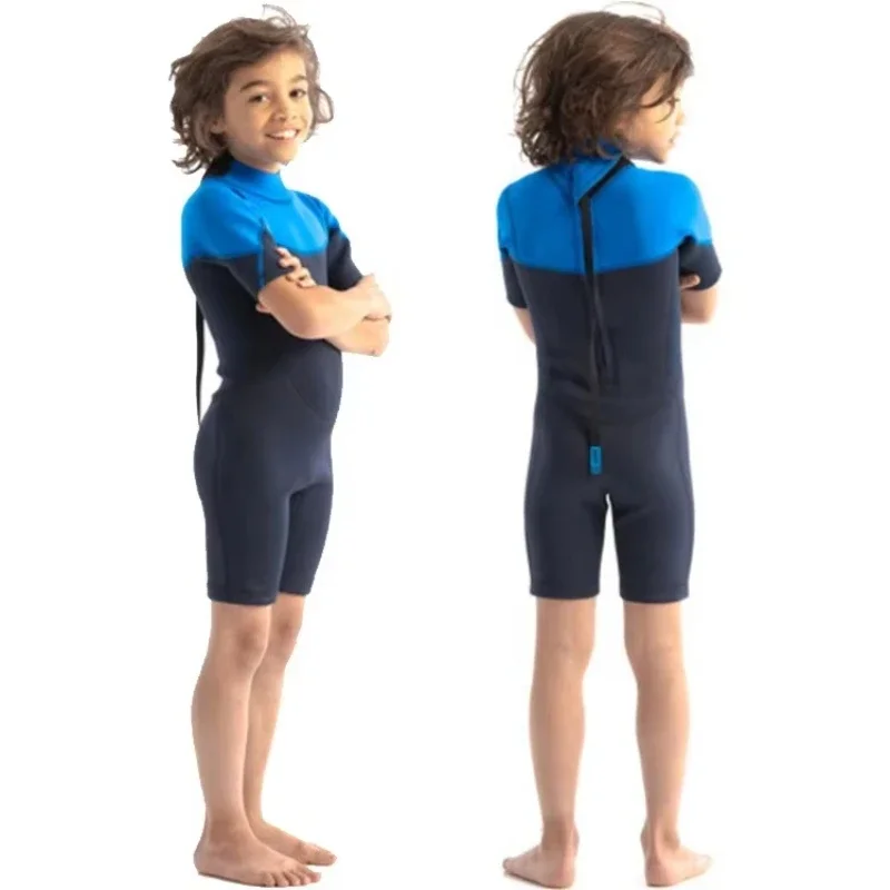 

Wetsuit Children's Warm One-piece Wetsuit UV Protection Swimsuit Children's Spring 3mm Full Wetsuit