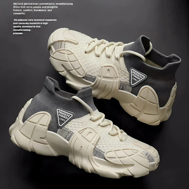 Lightweight Summer Men Breathable Hollow Mesh Sneakers Comfort Padded Insole Wear Resistant Anti Skid Sole City Walking Jogging