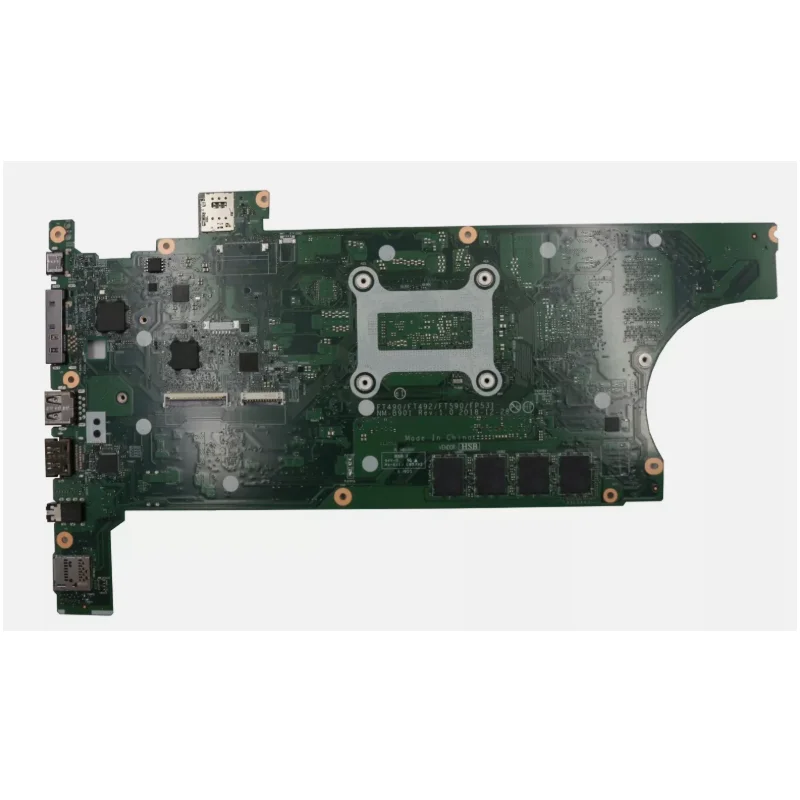 Notebook Mainboard For ThinkPad T490 T590 Laptop Motherboard CPU Processor I5-8265 SREJQ 8G