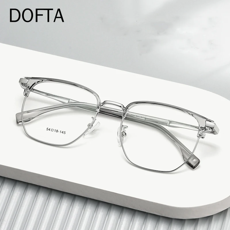 

DOFTA Alloy Optical Glasses Frame Men Ultralight Women Vintage Prescription Eyeglasses Frame Retro Eyewear 5992