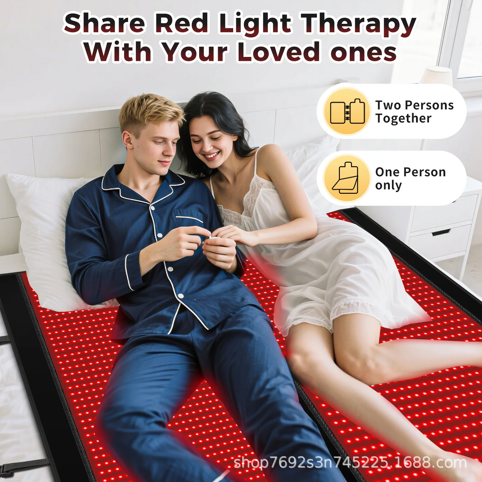 Customizable infrared light infrared physiotherapy large pad physiotherapy blanket sleeping bag red light infrared 2570 each led