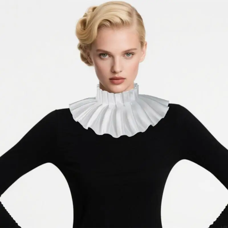 Modern Finish Faux Collar การออกแบบเน็คไทเรียบง่ายผ้าโพลีเอสเตอร์โปร่งสบายที่สะดวกสบาย Y166
