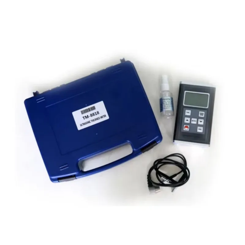 Ultrasonic Thickness Gauge TM-8818 Thickness Meter Range 0.75~400mm