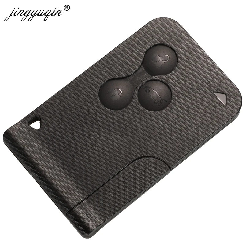 JYQ 433mhz ID46 PCF7947 Smart Key Card For Renault Megane II Scenic II Grand Scenic 2003-2008 3 Button Remote PCB Ultrasonic view 4