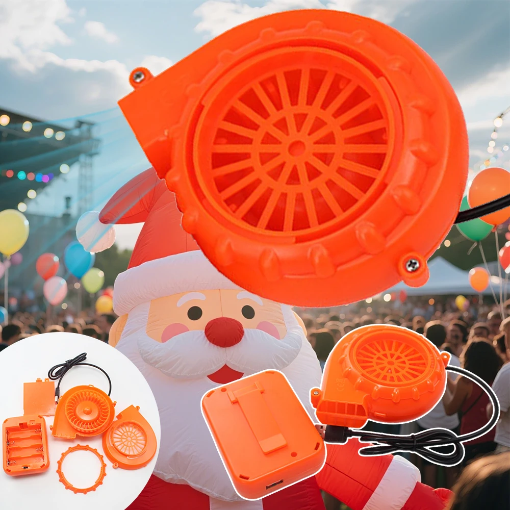 

Mini Air Blower Inflatable Halloween Costume Fan Air Pump For Suit Lightweight Personal Fan Summer Party Decoration Event