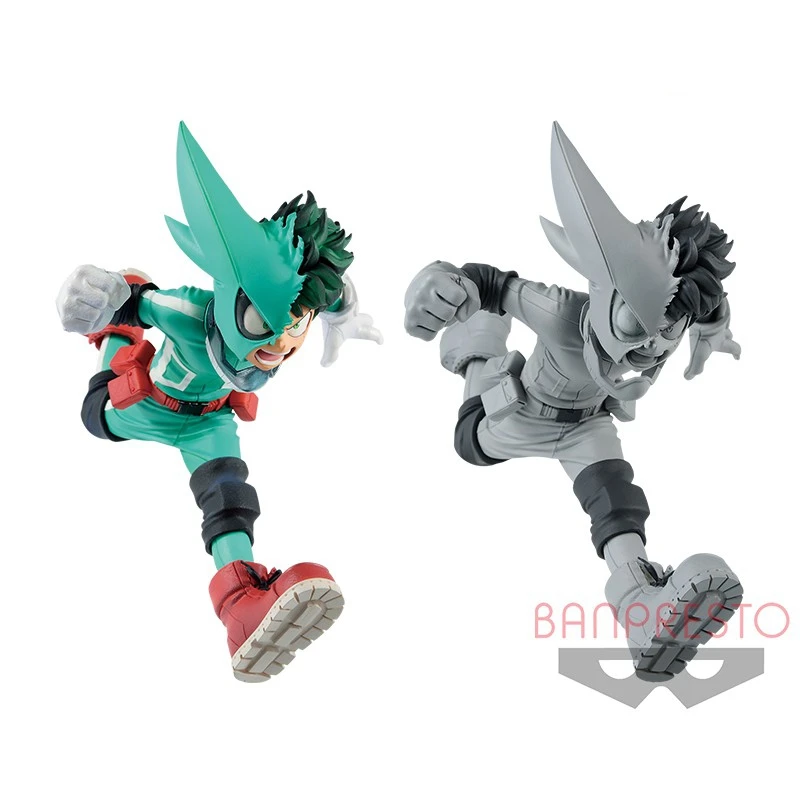 BANDAI Original BANPRESTO Genuine  My Hero Academia Midoriya Izuku Anime Action Figure Collectible Academy Vol.1 Deku Model Toys